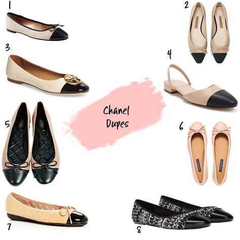 how to spot a chanel replica shoes|chanel flat shoes dupes.